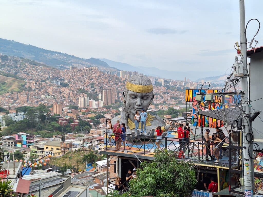 Mirador sobre la Comuna 13